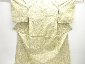 抽象模様織出し本場泥大島紬着物（5マルキ）